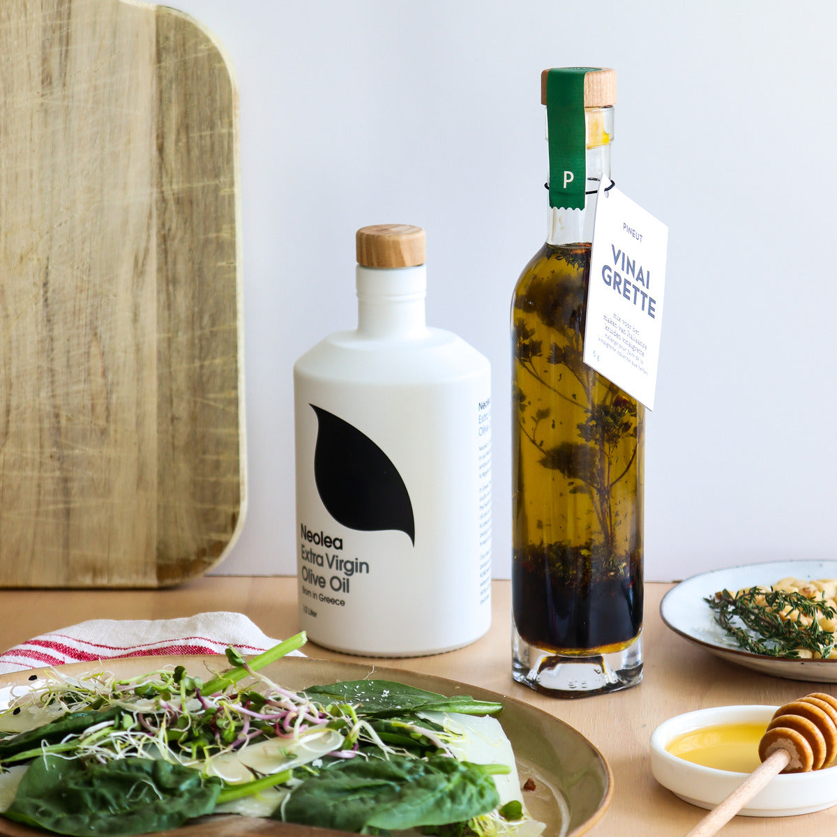 Préparation pour vinaigrette aux herbes italiennes | Bouteille cadeau | Dressing maison parfumé & méditerranéen