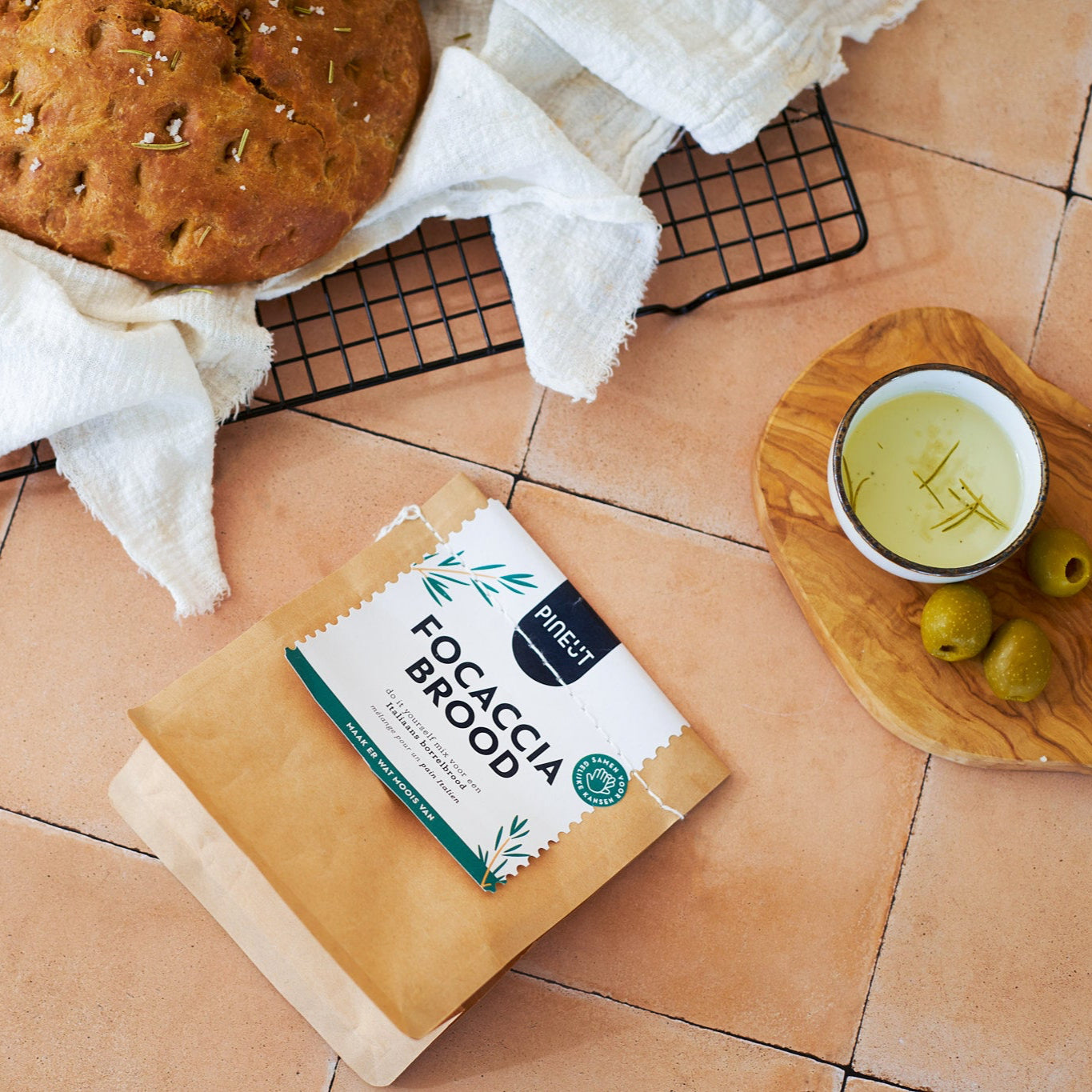 Borrelbrood | zak | Focaccia