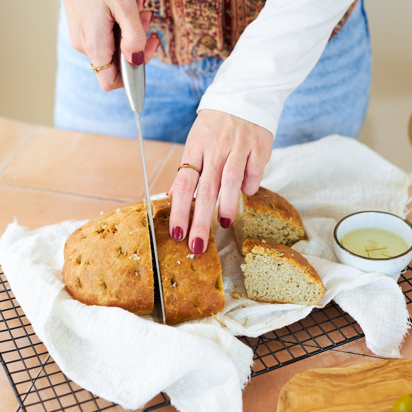 Borrelbrood | zak | Focaccia