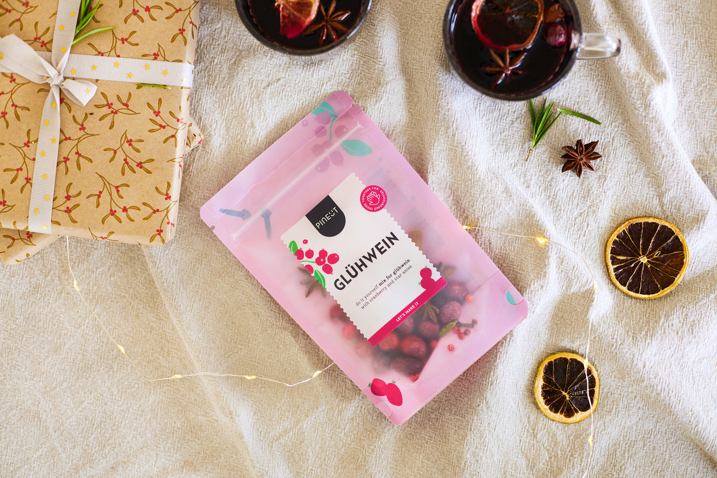 Glühwein | BIO | pouchbag | origineel winter cadeau