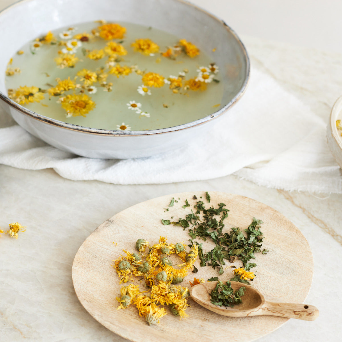 Facial Steam | pouchbag | Chamomile Peppermint | Home Spa | Thuis Wellness