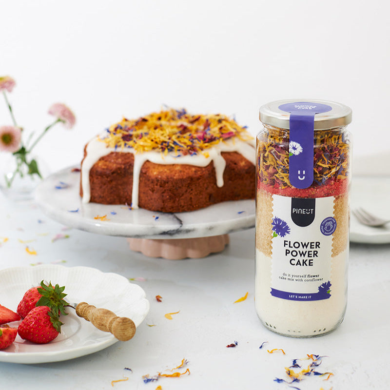 Cake | pot | Flower Power Cake