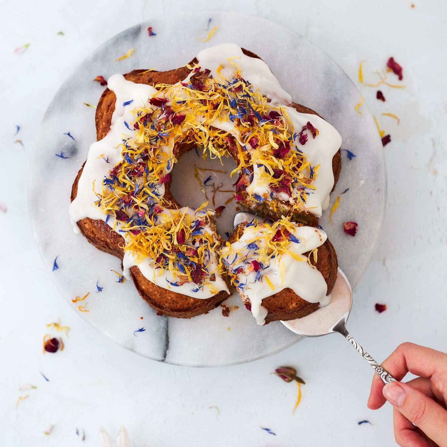 Cake | pot | Flower Power Cake