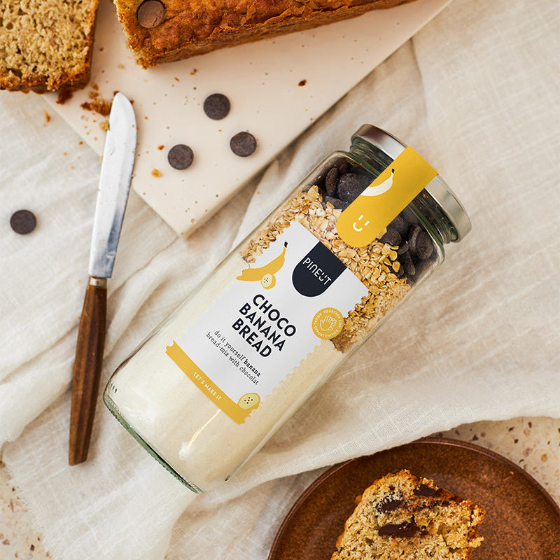 Bananenbrood | Cake | pot | Choco Banana Bread | Doos met 8 stuks