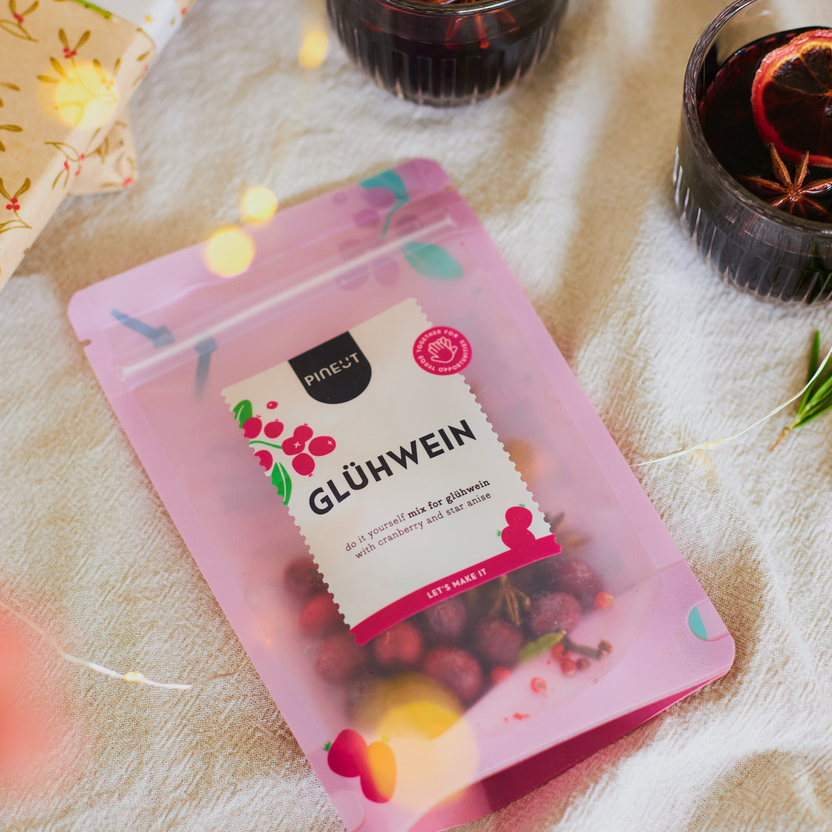 Glühwein | BIO | pouchbag | origineel wintercadeau