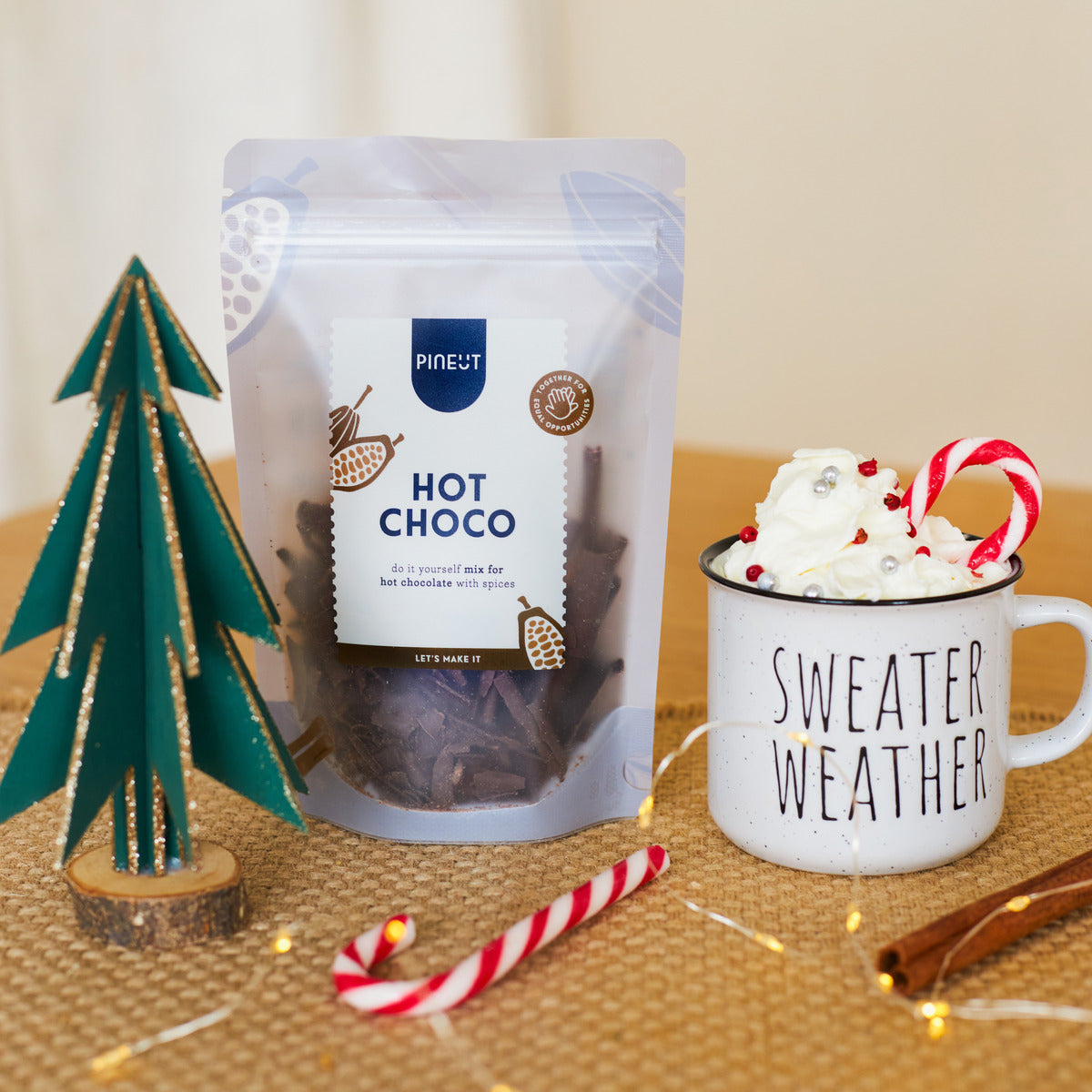 Hot chocolate | pouchbag | origineel wintercadeau
