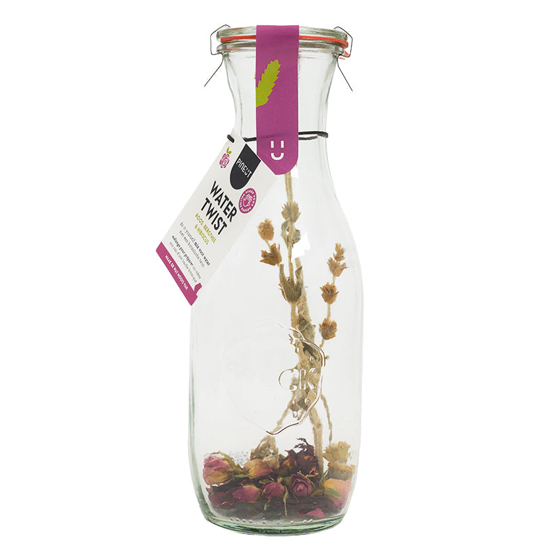 Water met smaak | Watertwist | Karaf | Roos, Bergthee & Hibiscus