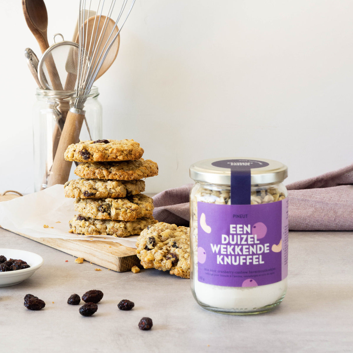 Koek | pot | Cranberry-cashew - Een duizelwekkende knuffel