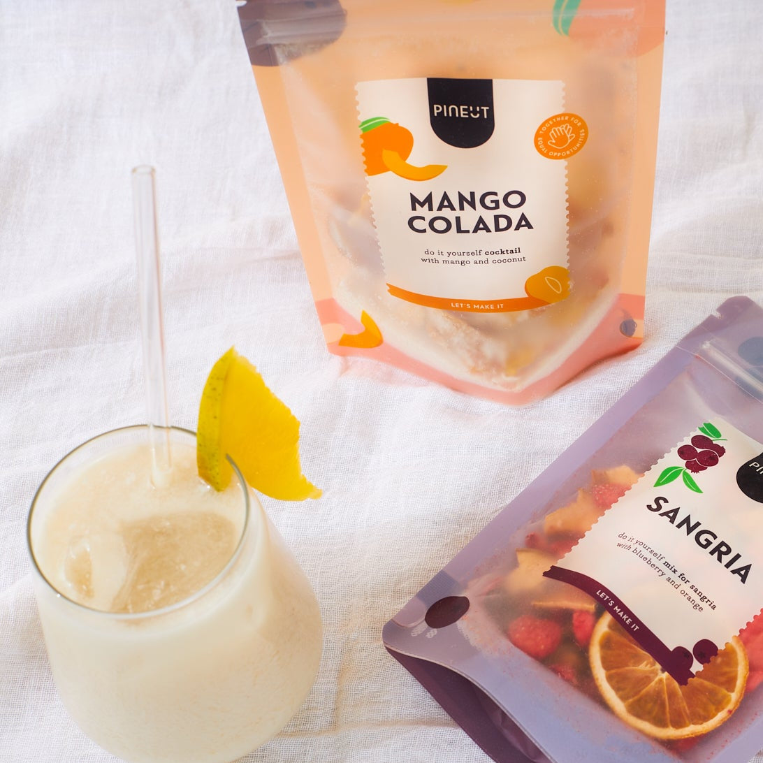 Préparation Mango Colada BIO | Kit cocktail en sachet | Recette maison facile | Idée cadeau rafraîchissante