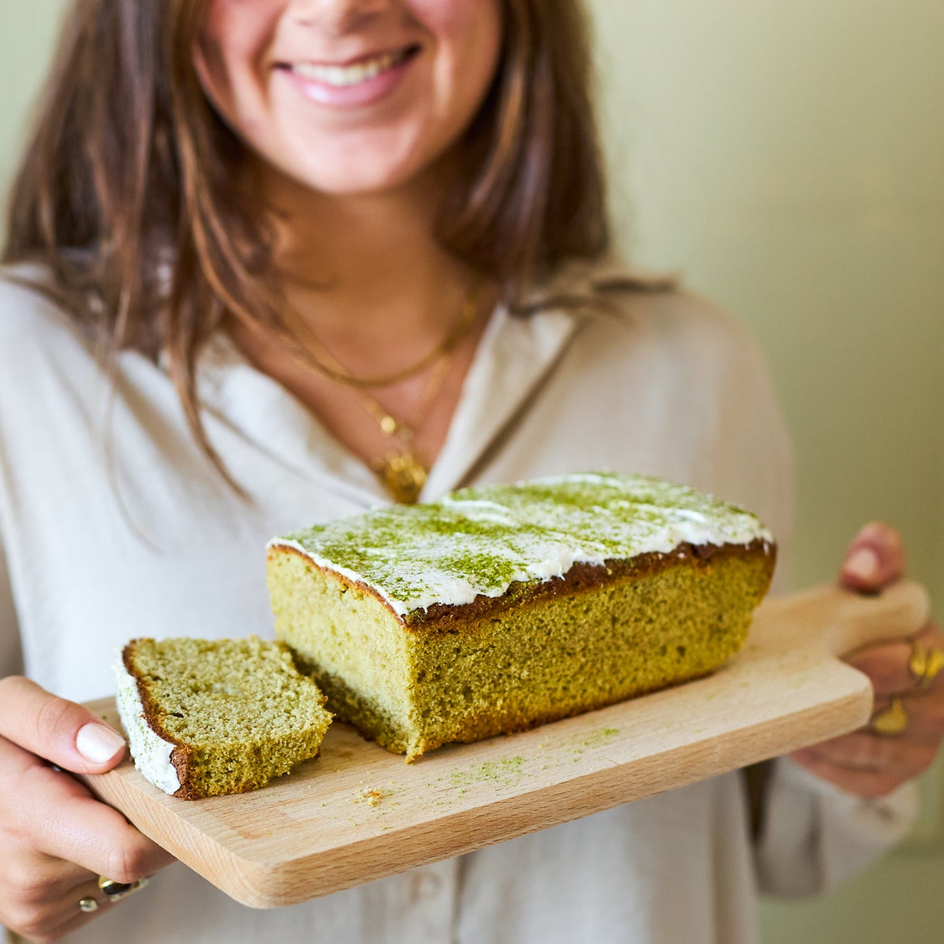 Matcha Cake with White Chocolate | DIY Cake Mix