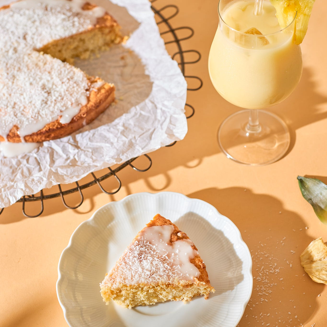 Piña Colada Cake | Cakemix met Ananas & Kokos