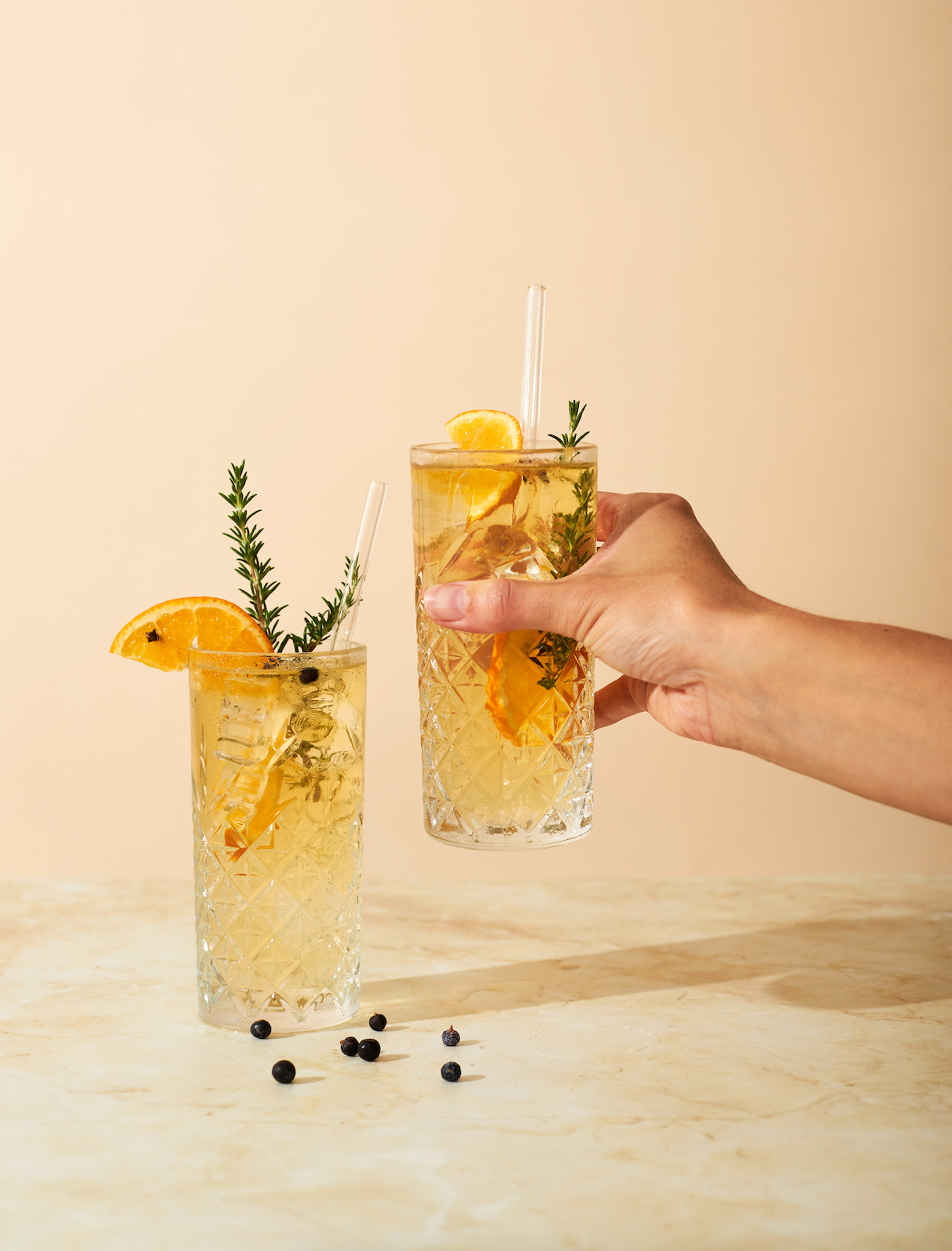 Glazen Rietjes met Reinigingsborstel | Set van 5 | Herbruikbaar & Eco-vriendelijk