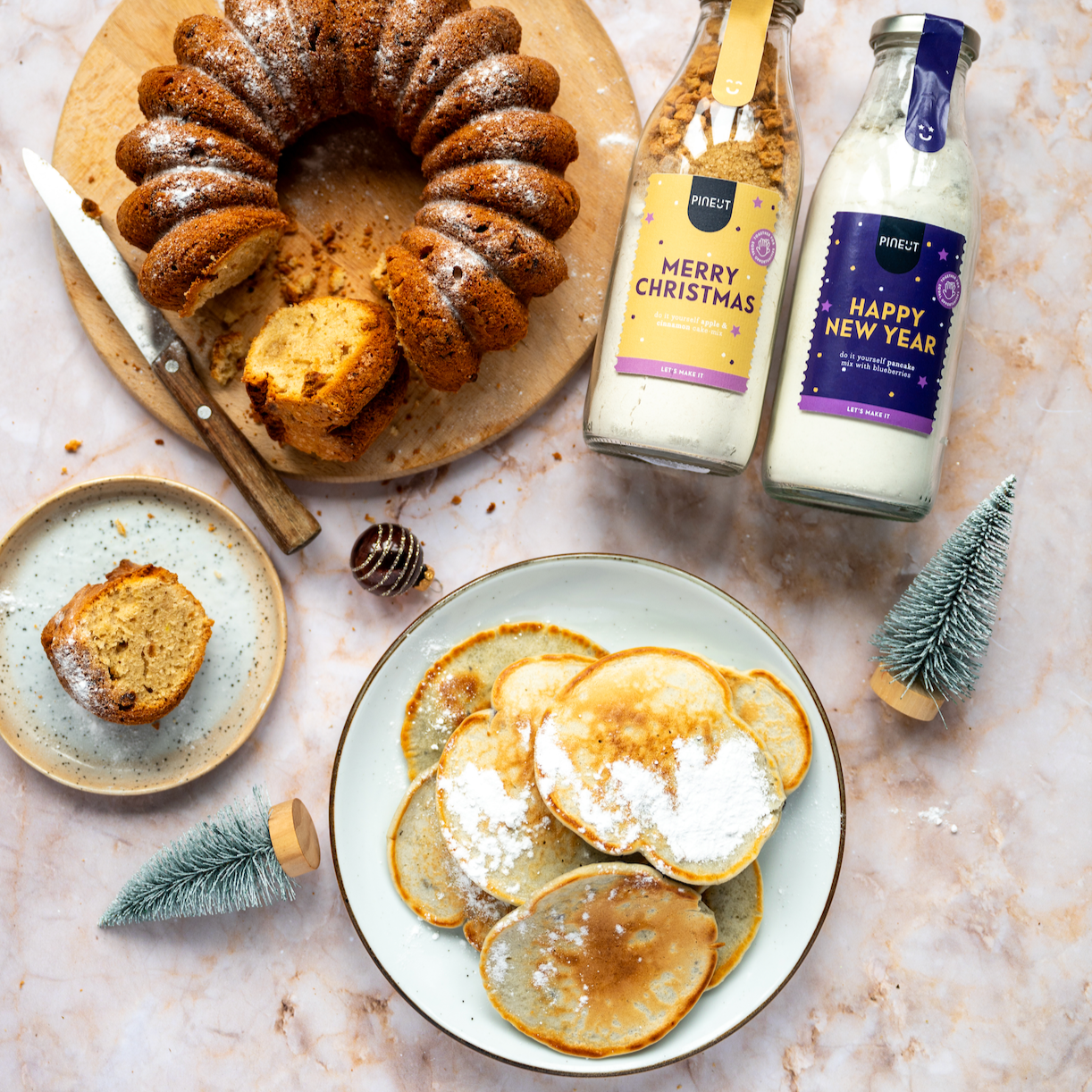 Cake | fles | Happy New Year Pancakes