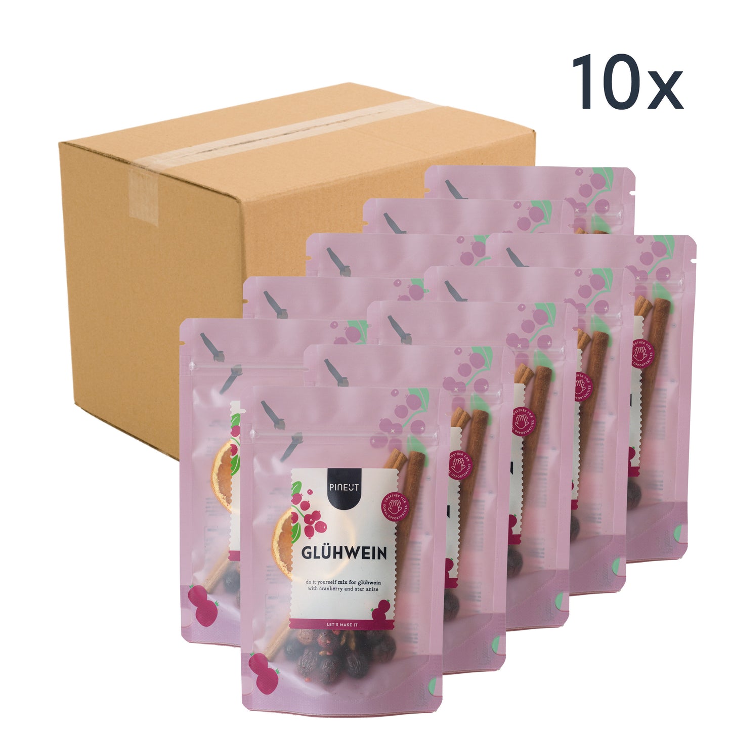 Base pour Vin chaud | Bio | Sachet | Cadeau d'hiver original