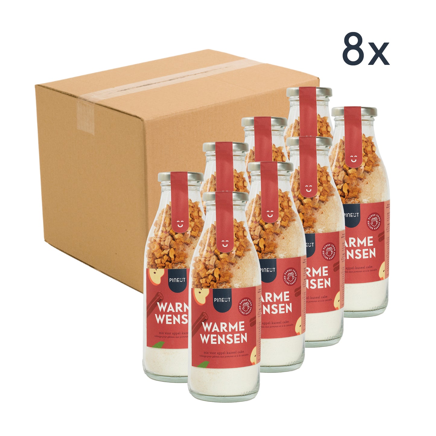 Cake | bottle | Apple-cinnamon - Warm wishes