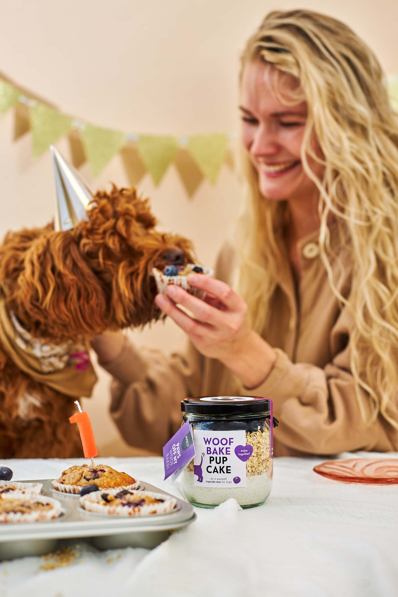 DIY Hondenkoekjes Bakmix |WoofBake | Pupcake BIO