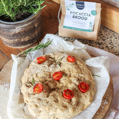 Italiaans Borrelpakket - Borrelbrood Focaccia, Limoncello & Vinaigrette