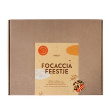 Borrelbrood focaccia feestje | brievenbus cadeau