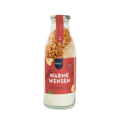 Cake | fles | Appel-kaneel - Warme wensen
