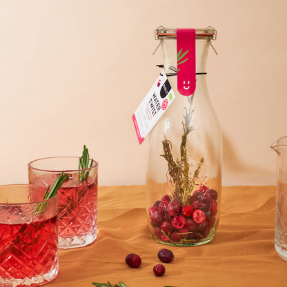 Watertwist | Karaf | Cranberry, Kers & Rozemarijn BIO