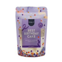Best Birthday Cake van Pineut kleurrijke DIY verjaardagscake mix voor feestjes en originele cadeaumomenten.