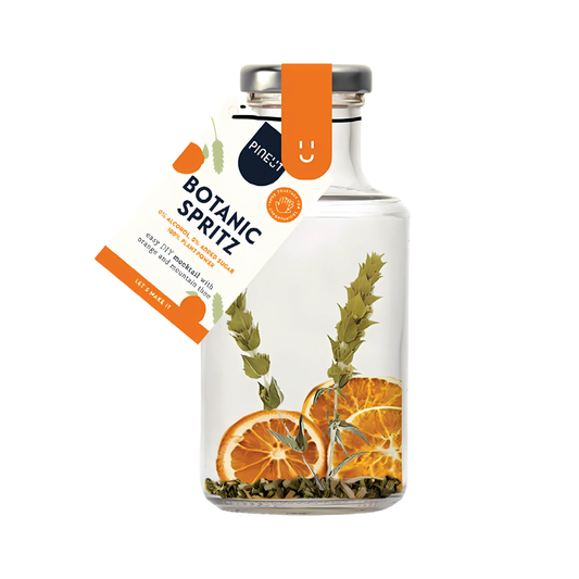 Botanic Spritz Mocktail | Orange Yarrah Elderflower | Alcohol-Free
