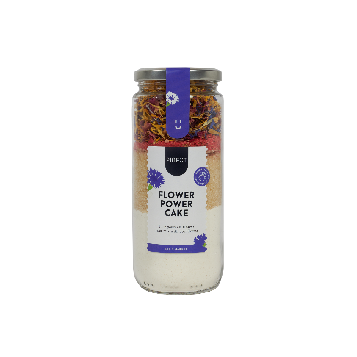 Cake | jar | Flower Power Cake