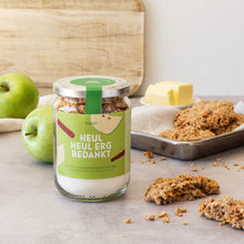 Cookies | Appel-kaneel koekjes bakken | DIY koekmix in pot | Pineut