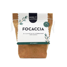 Baking Focaccia | DIY Snack Bread Mix in Bag | Pineut