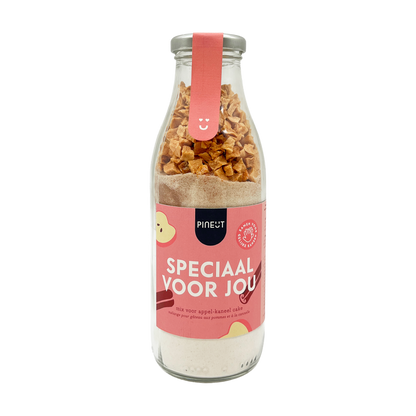 Appel-Kaneel Cake | Speciaal voor jou | DIY Cakemix in fles