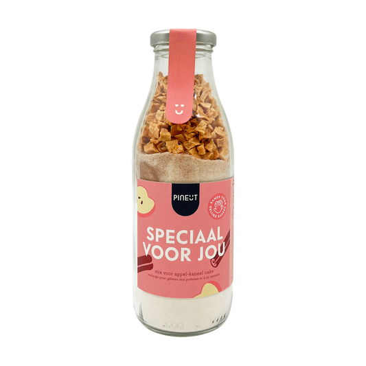 Appel-Kaneel Cake | Speciaal voor jou | DIY Cakemix in fles