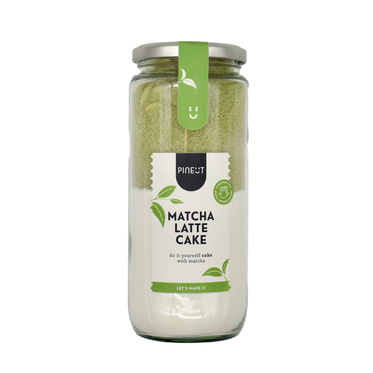 Préparation pour cake Matcha & Chocolat Blanc | Mix à gâteau maison | Pineut