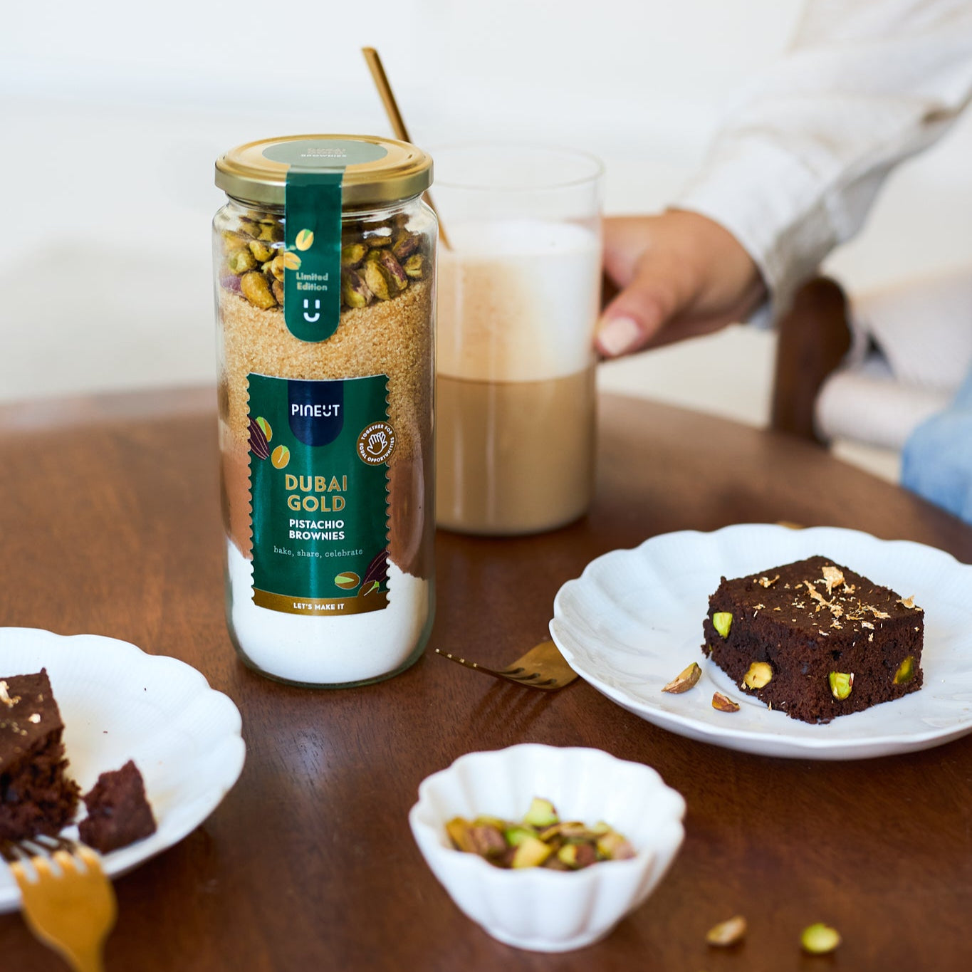 Dubai Gold Brownies | Limited edition | DIY cakemix