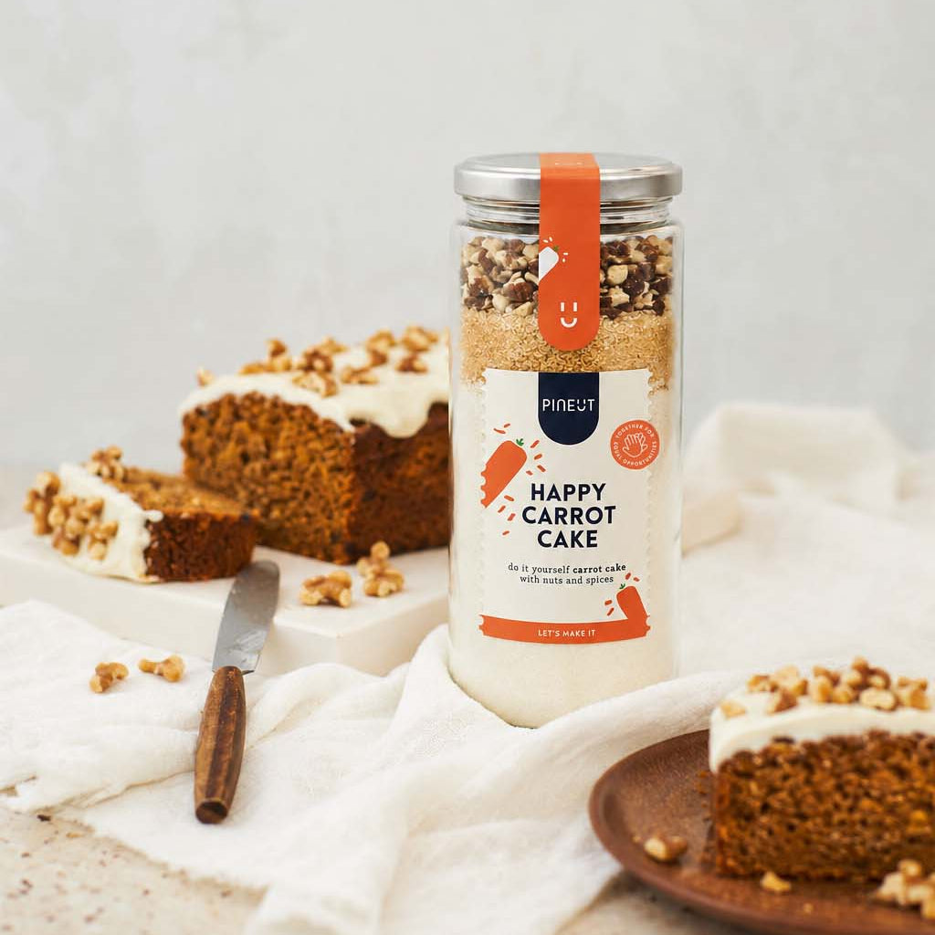 Happy Carrot Cake | Doos met 8 stuks