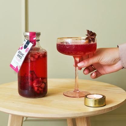 Botanic Spritz Mocktail | Cherry Cinnamon | Alcoholvrij BIO