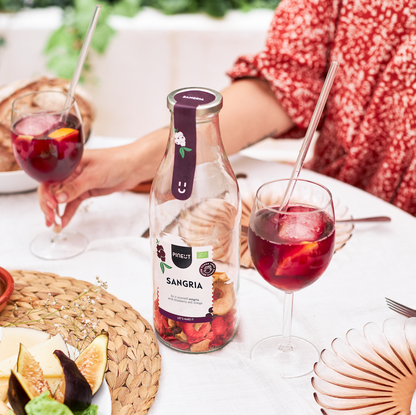 Sangria maken BIO | Cocktailfles | Zomerse DIY-sangria