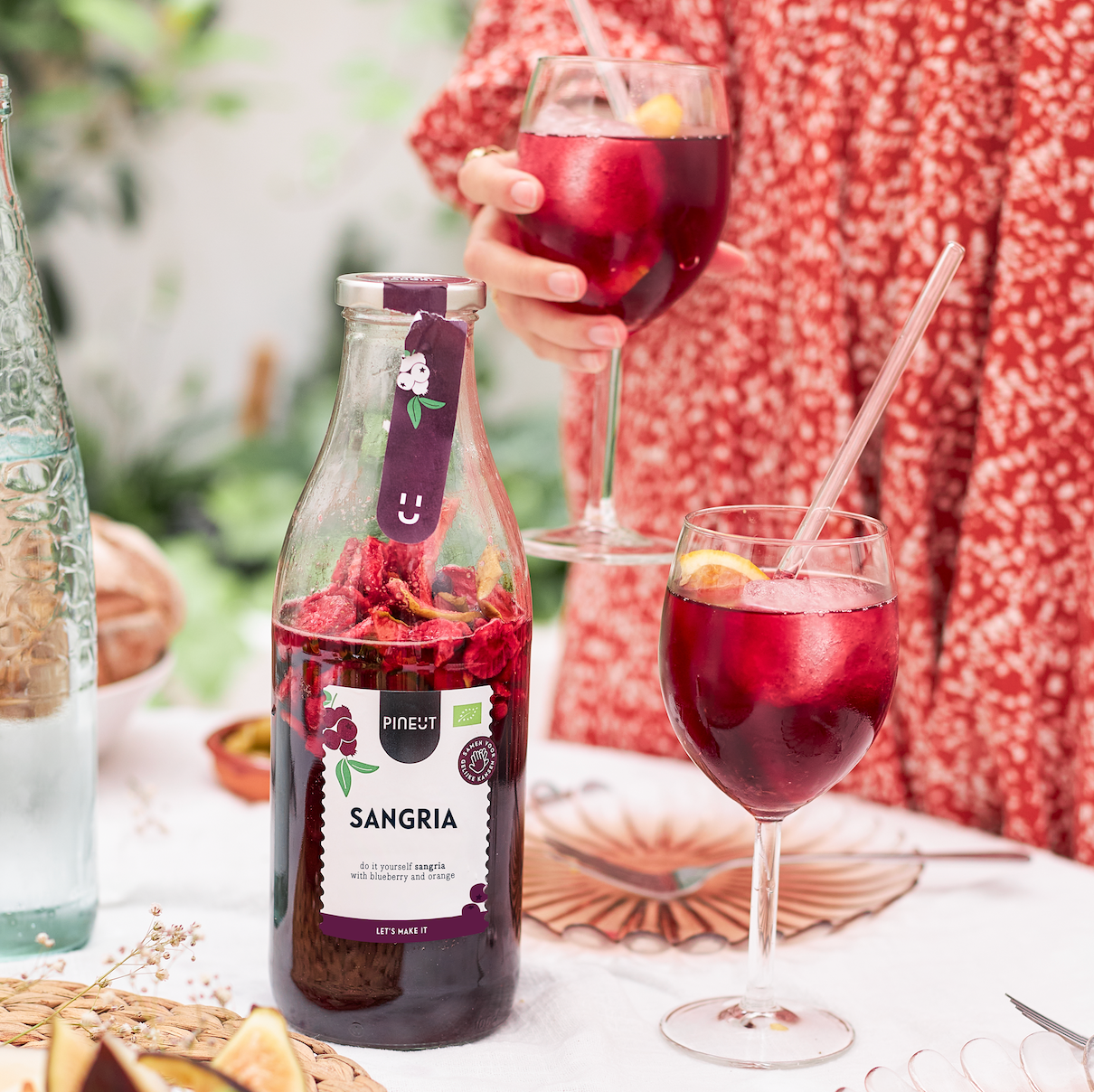 Sangria maken BIO | Cocktailfles | Zomerse DIY-sangria