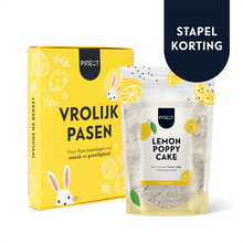 Pineut Brievenbuscadeau Vrolijk Pasen | Lemon Poppycake