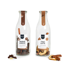 Coffret boissons chaudes | Préparation chocolat chaud & chai latte | Coffret cadeau hiver