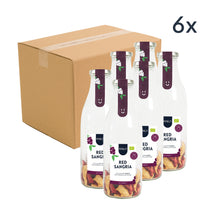 Sangria maken BIO | Cocktailfles | Zomerse DIY-sangria | Doos met 6 stuks