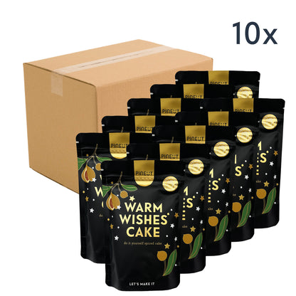 Holiday Special | Warm Wishes Cake | Pouchbag | Doos met 10 stuks
