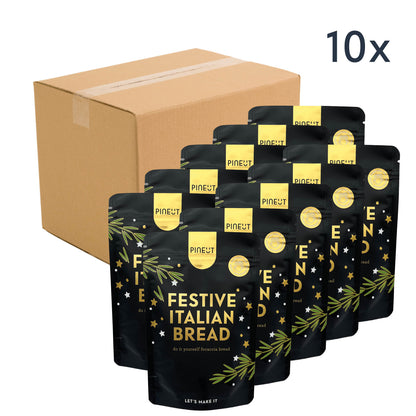 Holiday Special | Festive Italian Bread | Pouchbag | Doos met 10 stuks