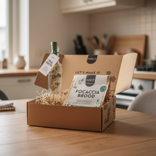 Focaccia & Vinaigrette | Italiaans Small | Giftpack| Cadeaupakket