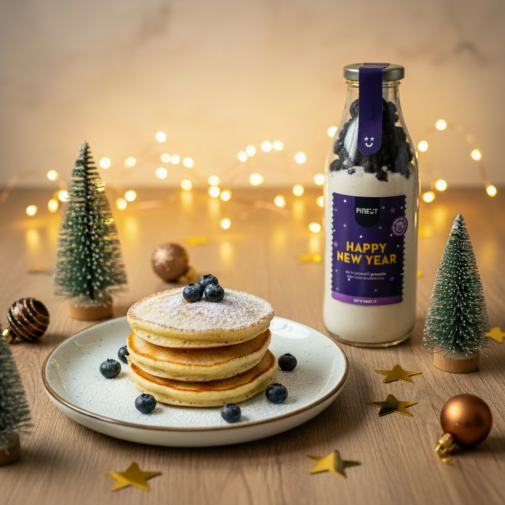 Cake | fles | Happy New Year Pancakes