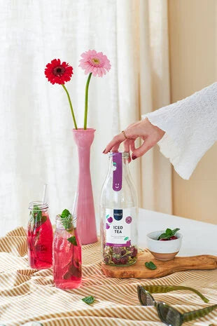 Iced Tea | cherry & verveine | zomerdrankje