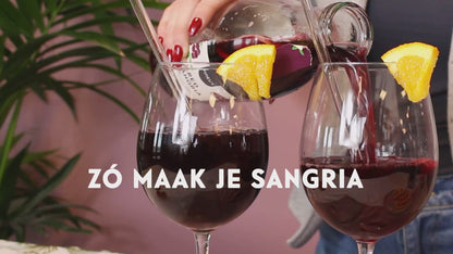 Sangria maken BIO | Cocktailfles | Zomerse DIY-sangria