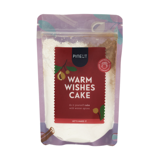 Préparation pour cake Hiver | Mix à gâteau maison | Épices d’hiver & zeste d’orange | Pineut
